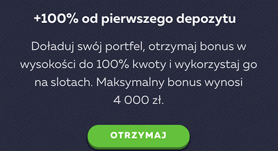 Warunki obrotu bonusem