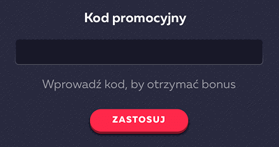 Podać kod promocyjny