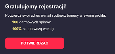 Potwierdzić rejestrację